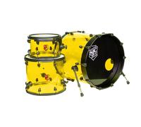 SJC Drums Josh Dun Torch 3pc Shell Pack Yellow Acrylic