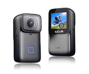 SJCAM C200 Pro 4K Action Camera with 6-Axis EIS Stabilization 1.3 Inch Touch Screen 95 Mins Recording 5m Naked Waterproof 40m with Case Ultra Compact 6.8×3.4×2.7cm 20MP Photo Fast 5GHz WiFi to Phone S