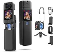 SJCAM C300 4K Vlogging Camera, 7Hour Power,Pocket Action Camera Waterproof