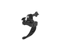 SJCAM Flexible Wrap Around Tube Ring Mount Action Cameras, Motorcycle Bike Handlebar Roll Bar Tube Clip Holder Bracket Accessories for Photography Video Recording, Black