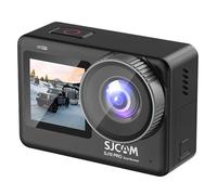 SJCAM SJ10 Pro Dual Screen Action Camera 4K Video 2.33 Inch Touch Screen with 1.3 Inch Selfie Display 6-Axis Gyro Stabilization 30m Waterproof with Case 70 Mins Recording Compact 6.5×4.5×3.1cm 20MP Ph