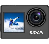 SJCAM SJ4000 Dual Screen Action Camera 4K Video 2.0 Inch LCD with 1.3 Inch Selfie Display 170° Wide Angle f2.2 Aperture EIS Stabilization 30m Waterproof with Case 80 Mins Recording Compact 5.9×4.2×3cm