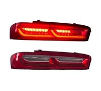 SJDKHJ Rear Lights 2x Car Tail Light Assembly For Chevy For Camaro 2016-2017 LED Dynamic Turn Signal Tail Lamps Reverse Fog Tailights Trailer Lights(Red)