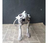 sjdoPulse Animal Skeleton Model - Skeleton Dog with Light - Ornaments Haunted House Animal Skeleton Horror Bar Movie Props - Simulation Animal Skeletonfor Kids Gift (A)