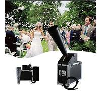 sjdoPulse Co2 Paper Rainbow Confetti Machine for Large Confetti Machine for Outdoor Party, Co2 Confetti Machine for Stage