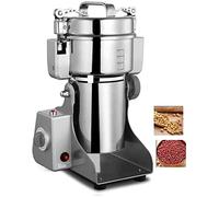 sjdoPulse Electric Grain Grinder, Electric Grain Mill Spice Grinder Sprayer Powder Machine for Spices Coffee Rice Corn Sesame Soy Fish Food Flour