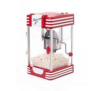 sjdoPulse Electric Popcorn Maker Machine, Home-Made Healthy Snack, Make Delicious Healthy Fat Free Hot Air Popped Cinema Popcorn at Home in Just 3 Minutes (Red