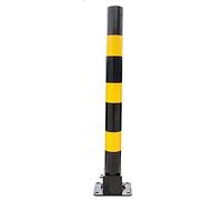 sjdoPulse Parking Guardrails Safety Bollard, Parking Barrier Bollards With Reflective, Traffic Safety Bollards, Foldable, For Bus Stops And Pedestrian Driveways, Sidewalks And Sidewalks