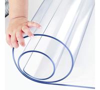sjdoPulse Transparent Mat 1M/2M/3M/4M/5M/6M/7M/8M Long,Waterproof Carpet Protector Mat For Office Chair,Heavy Duty Pvc Floor Runners Protection Pads,100Cm X 500Cm/3.3Ft X 16.1