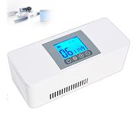 sjdoPulse USB Mini Refrigerator Mini Cold Boxes with Alarm Portable Insulin Cooler Box Car Small Refrigerator Mini Cold Boxes Constant Temperature Refrigerato,1Battery