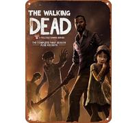 Sjducvxgyl Telltale'S The Walking Dead: Season One Poster Vintage Metal Tin Sign Aluminum Sign Art Wall Decor 12 X 8 Inch Bedroom Kitchen Cafe Pub Plaque, colour
