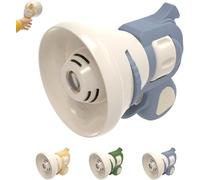 sjfscqr Hilarious Costume Projector & Voice Changer Speaker,Scary Mask Voices Modulator,Fun Projection Small Handheld Recording Amplifier,Light Show for Kids and Adults Party