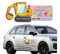 SJHAZSL Custom Magnet Stickers, Custom Car Magnet Sign, for Cars, Personalized Vinyl Car Magnets, Business, Personal Use and Advertising Sign, for Vehicles Full Color Print.