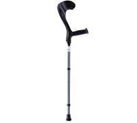 SJHDHDA Cane Forearm Crutches - Lightweight Arm Cuff Crutch - Adjustable, Ergonomic, Heavy Duty for Standard and Tall Adults - Comfortable,Pink (Dark Gray) Learned extensively