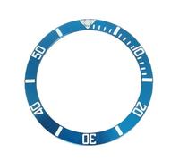 SJHDUNBW EUR 1pc 38mm Magnesium Aluminum Digital Watch Bezel Insert, Conversion Accessories for 40MM Cases Watch Mod Parts(Blu)
