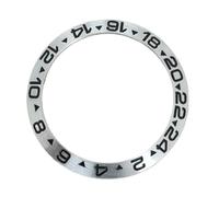 SJHDUNBW EUR 1pc 38mm Magnesium Aluminum Digital Watch Bezel Insert, Conversion Accessories for 40MM Cases Watch Mod Parts(Sliver)