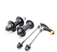 SJHFKDK Bike Quick Release Skewer, 28 32 36 Holes Spoke MTB Bike Hub Bearing Thread Bicycle Front Rear Moutain Bike Quick Release Hub V Brake Quick Release Bike Skewers(28Hole Black)
