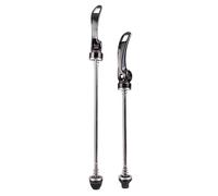 SJHFKDK Bike Quick Release Skewer, 2Pcs Bike Bicycle Wheel Hub Skewers Quick Release Bolt Lever Axle Road Mountain Bike Kit Durable Quick Release Bike Skewers(Black)