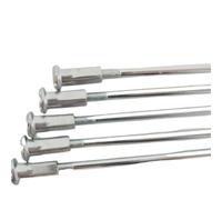 SJHFKDK Bike Spokes Curved 10g electric bicycle spokes No. 10 children's 3.0mm stroller steel wire 10k lithium battery(260mm)