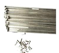 SJHFKDK Bike Spokes Curved No. 14 304 stainless steel bicycle spokes 14g mountain bike 14k electric strips road wire(154mm)