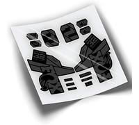 SJHFKDK Bike Stickers, Bike Stickers for Frame Bicycle Fork Stickers(Dark Grey)