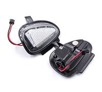 SJHFKDK Led Puddle Lights,Rear View Mirror Puddle Lights Front Under Side Mirror Puddle Light Module Lamp Fit Use For VW Golf GTi MK6 6 MKVI 2010-2014 C45 Cabriolet 2012-2015 2pc