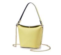 Sjhfsjrf Magnetic Closure Mini Bucket Purse with Detachable Shoulder Strap-Compact Handheld&Crossbody, Yellow, Mini Bucket Purse
