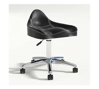 SJHPZG Ergonomic Saddle Stool w/Wheels Hydraulic Swivel Rolling Stool Chair Height Adjustable for Clinic Dentist Beauty Salon Tattoo Home Office