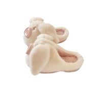 SJHPZG Mujer Women's Cute Pig Plush Slippers Kawaii Cartoon Animal Fuzzy House Slippers Funny Cozy Winter Warm Fluffy Bedroom Shoes Ladies(Wei,4.5 UK)