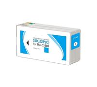 SJIC22P Ink Cartridge Compatible For Epson ColorWorks C3500 | Label Printing, Pigment Ink, Chip Included, Stable Output, Replacement Cartridge(C)