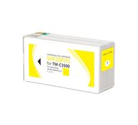 SJIC22P Ink Cartridge Compatible For Epson ColorWorks C3500 | Label Printing, Pigment Ink, Chip Included, Stable Output, Replacement Cartridge(Y)