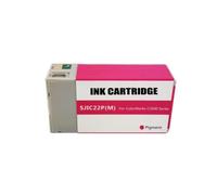 SJIC22P Ink Cartridge, Compatible with Epson, TM-C3500 | Pigment ink cartridge with chip, BK C M Y, 30ML per unit(1PC-M)