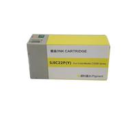 SJIC22P SJIC22 Ink Cartridge Compatible For Epson TM-C3500 | Label Printing, Clear Color Output, Stable Ink Supply, Smooth Printing, Easy Replacement(Y)