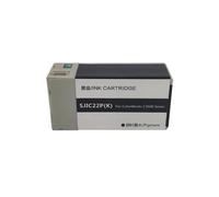 SJIC22P SJIC22 Ink Cartridge Compatible For Epson TM-C3500 | Label Printing, Clear Color Output, Stable Ink Supply, Smooth Printing, Easy Replacement(Bk)