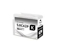 SJIC42P Ink Cartridges Compatible For Epson CW-C4000e | 80ML, European Version, Label Printing(Bk)