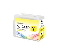 SJIC42P SJIC41P Ink Cartridge 80ML Compatible For Epson CW-C4000 | Label Printing, Office Use, Clear Marking, Stable Ink Supply, Easy Replacement(NA. SJIC41P-Y)