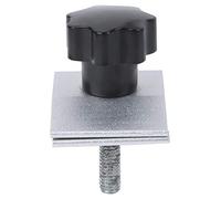 SJJ - 012 Thrust Tension Meter Clamp, Stainless Steel Micrometer Clamp for Force Test, 500N Load Capacity, 2mm Opening Fixture for Tensile and Insertion Testing of Cables, Rubber,