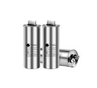SJJBVPYX 2Pcs CBB65 Motor Capacitor Start Capacitor 450V AC 5UF 6UF 15uF 20uF 25uF 30uF 35uF 40uF 45uF 50uF(6UF)