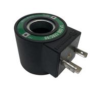 SJJBVPYX Solenoid Valve Coil SP-COU-24DC/80 SP-COU-12DC/80 Inner Diameter 18mm High 39mm SP-COI-230/50/60/80 SP-COI-110/50/60/80(SP-COI-230-50-60-80)