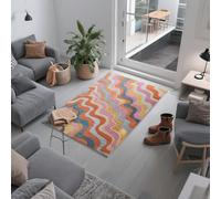 SJJZLZL Vintage Abstract Area Rug Machine Washable Rug for Living Room Non Slip Non Shedding Area Rugs Soft Short Pile Carpet Ultra-ThinThrow Rug for Dining Room Office (color,60 * 90)