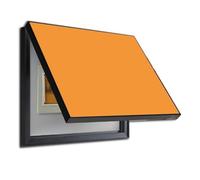 SJMDMZD Fuse Box Cover Cabinet Circuit Breaker Panel Covers, Solid-Colored Fuse Box Cover, Modern Electrical Circuit Breaker Box Wall Panel Cover, Hide Meter Electric Meter Box for Hallway L 40x30cm