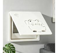 SJMDMZD Fuse Box Cover Cabinet Decorative Circuit Breaker Panel Covers, Electrical Circuit Breaker Box Wall Panel Cover, Fuse Box Consumer Unit Cover, Hide Meter Electric Meter Box Cover C 50x40cm