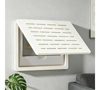 SJMDMZD Fuse Box Cover Cabinet Decorative Circuit Breaker Panel Covers, Electrical Circuit Breaker Box Wall Panel Cover, Fuse Box Consumer Unit Cover, Hide Meter Electric Meter Box Cover D 50x40cm