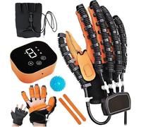 SJMDMZD Rehabilitation Robot Glove Hand Exercise Tool, Stroke Hand Splint Recovery Equipment, Fingers Strength Training Device for Finger Flexion Correction Right L