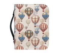 SJOAOAA Color Splash Butterfly Book Cover Carrier Carrying Organizer Bag with Multiple Inside Storage Pockets Size 2XL