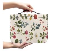 SJOAOAA Color Splash Butterfly Book Cover Carrier Carrying Organizer Bag with Multiple Inside Storage Pockets Size 2XL