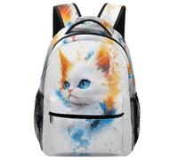 SJOAOAA Lightweight Backpack Animal Moon Wolf -Whistle Ergonomic Padded Shoulder Straps Backpacks Daypack Bookbag Schoolbag Travel Laptop Bags Style-663
