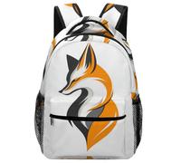 SJOAOAA Lightweight Backpack Animal Moon Wolf -Whistle Ergonomic Padded Shoulder Straps Backpacks Daypack Bookbag Schoolbag Travel Laptop Bags Style-664