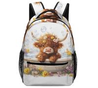 SJOAOAA Lightweight Backpack Animal Moon Wolf -Whistle Ergonomic Padded Shoulder Straps Backpacks Daypack Bookbag Schoolbag Travel Laptop Bags Style-661