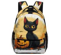 SJOAOAA Lightweight Backpack Cool Wolf Themed Animal Adjustable Straps Emergency Whistle Included Backpacks Daypack Bookbag Schoolbag Travel Laptop Bags Style-684